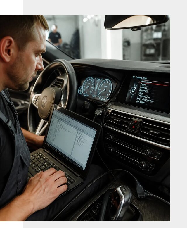 Русификация приборной панели BMW для авто в Красном Сулине от компании