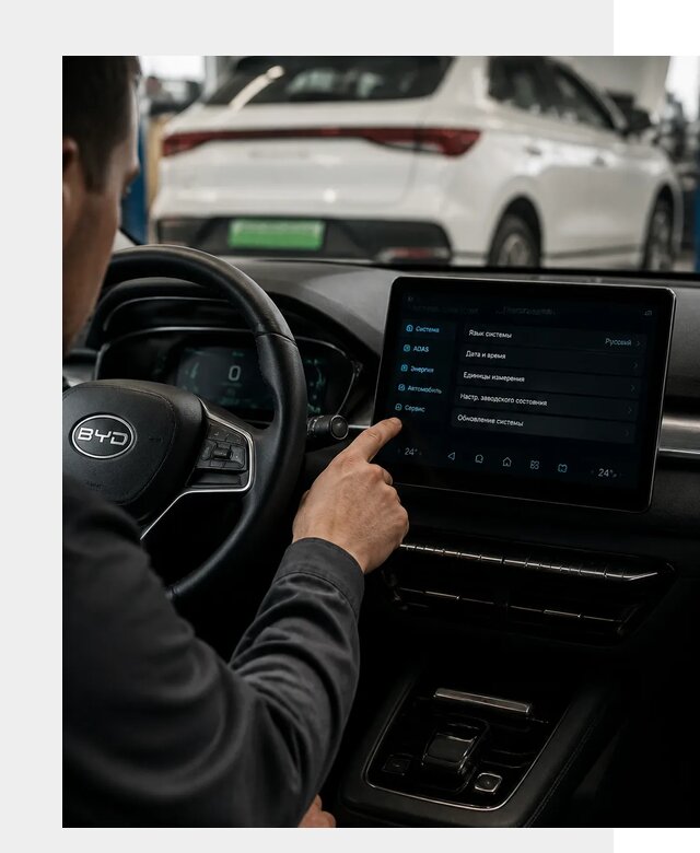 Русификация BYD E2 в Красном Сулине от 15207 р. | ФастМобиль-Крл под ключ