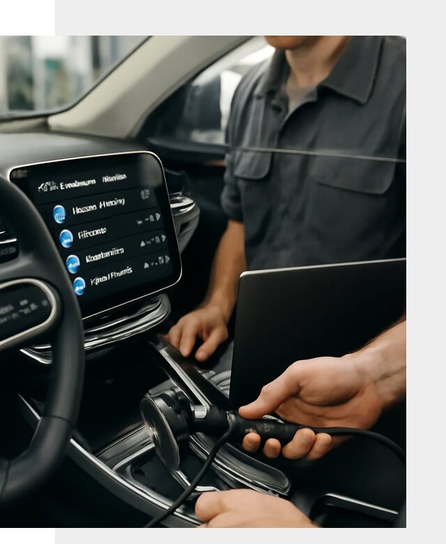 Установка приложений Geely для мультимедиа автомобиля в Красном Сулине