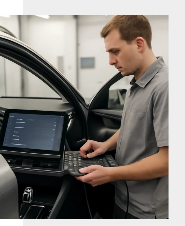 Русификация мультимедиа автомобилей Lynk Co в Красном Сулине